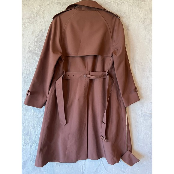 Misty Harbor Women's Any Weather Trench Coat‎ 14 R Vintage Textured - Picture 13 of 14